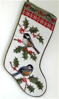 Chickadee Stocking